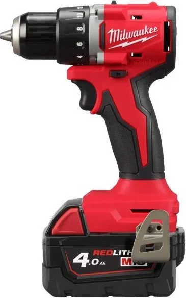 Wiertarko-wkrętarka Milwaukee Akum. suktuvas-gręžtuvas M18 BLDDRC-402C 18V 2x4,0Ah Li-Ion