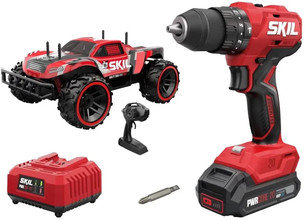 DRILL IMPACT +RC CAR 3021RC 1X2AH 18V