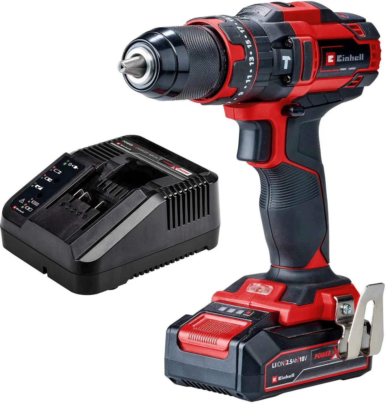 Wiertarko-wkrętarka Einhell TE-CD 18/44 Li-i 18 V 1 x akumulator 2.5 Ah