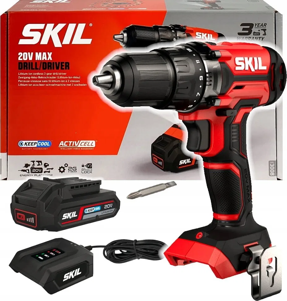 Wiertarko-wkrętarka Sourcing CORDLESS DRILL 3008AC 2AH 20V