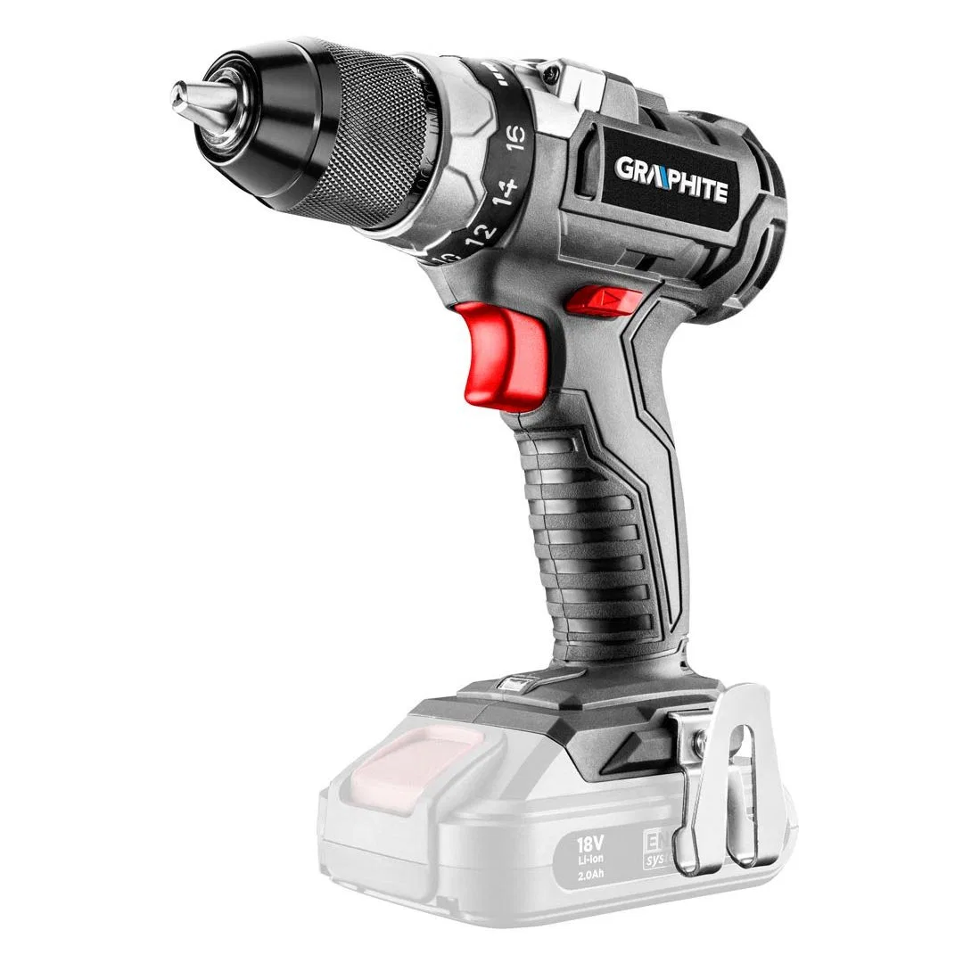 Wiertarko-wkrętarka Graphite Wiertarko-wkrętarka Graphite 58G019 18 V + akumulator 4 Ah z ładowarką 58GE132