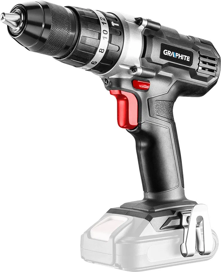 Wiertarko-wkrętarka Graphite Wiertarko-wkrętarka Graphite 58G010 18 V + akumulator 4 Ah z ładowarką 58GE132