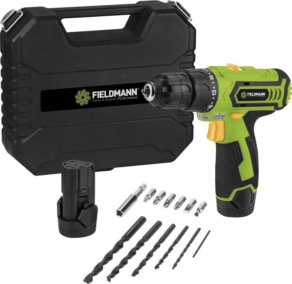 Wiertarko-wkrętarka Fieldmann FDV 10253-A 12 V 2 x akumulator 1.3 Ah