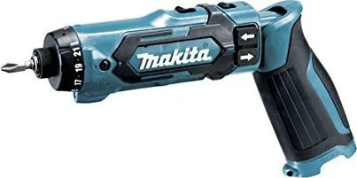Makita Makita cordless screwdriver DF012DZ, 7.2Volt, drill screwdriver (blue / black, without battery and charger)