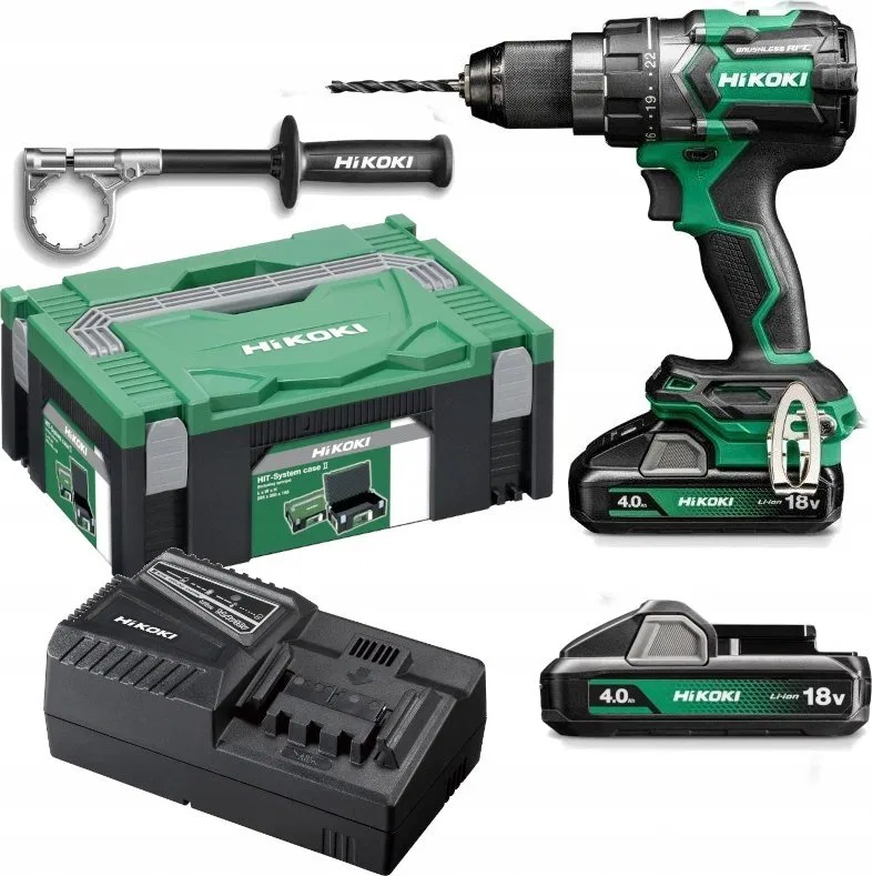 HIKOKI.SCREWDRIVER 18V DS18DCWHZ 140Nm 2x4.0Ah BL HITSYSTEM