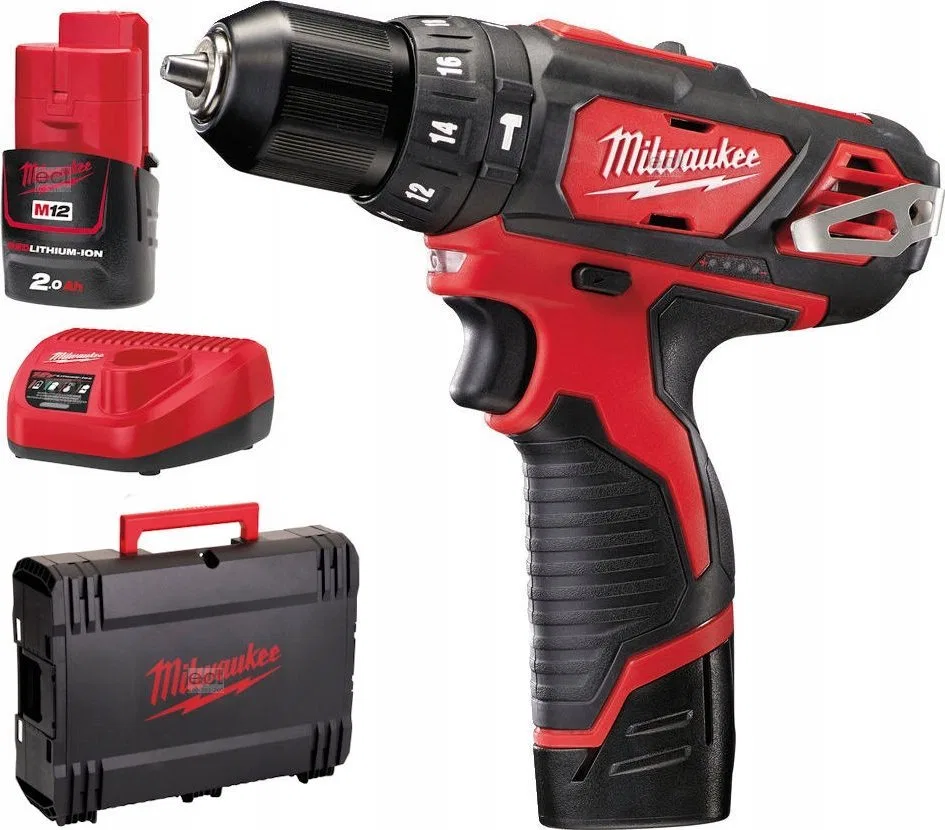 Milwaukee MILWAUKEE.UD.M12BPD-202X 30Nm 2x2.0Ah screwdriver