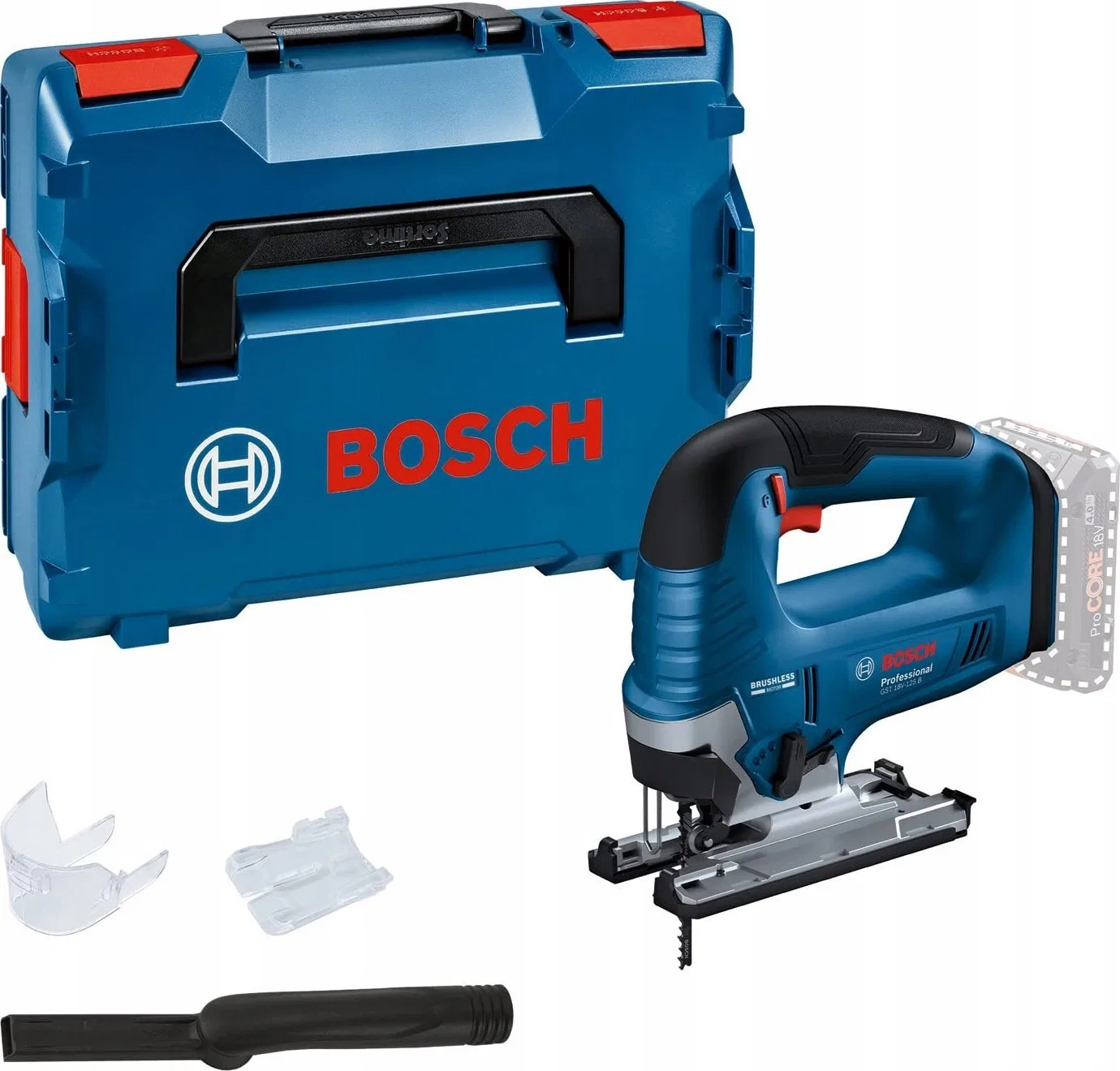Wyrzynarka Bosch Bosch cordless jigsaw GST 18V-125 B Professional solo, 18 volts (blue/black, without battery and charger, in L-