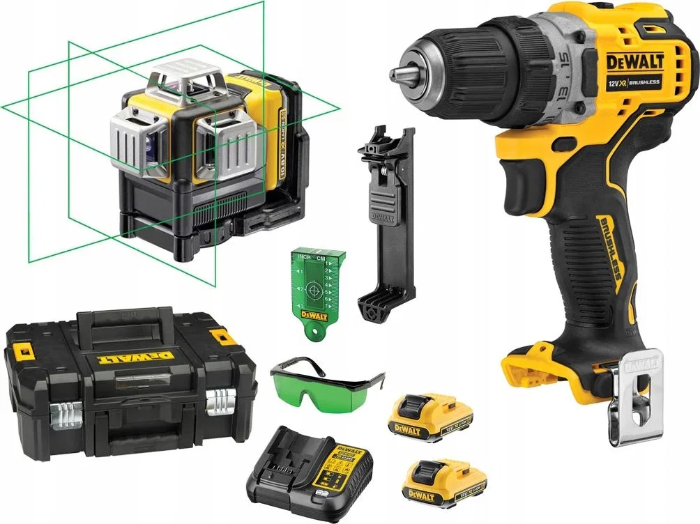 Zestaw elektronarzędzi Dewalt 6-elementowy (DCK212D2T-QW)