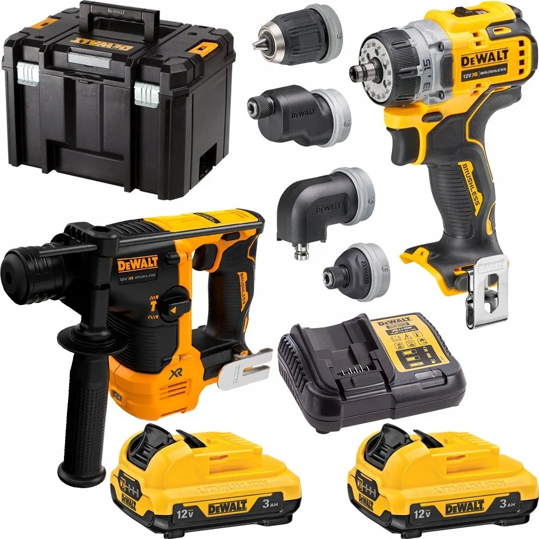 Zestaw elektronarzędzi Dewalt 6-elementowy (DCK2101L2T-QW)