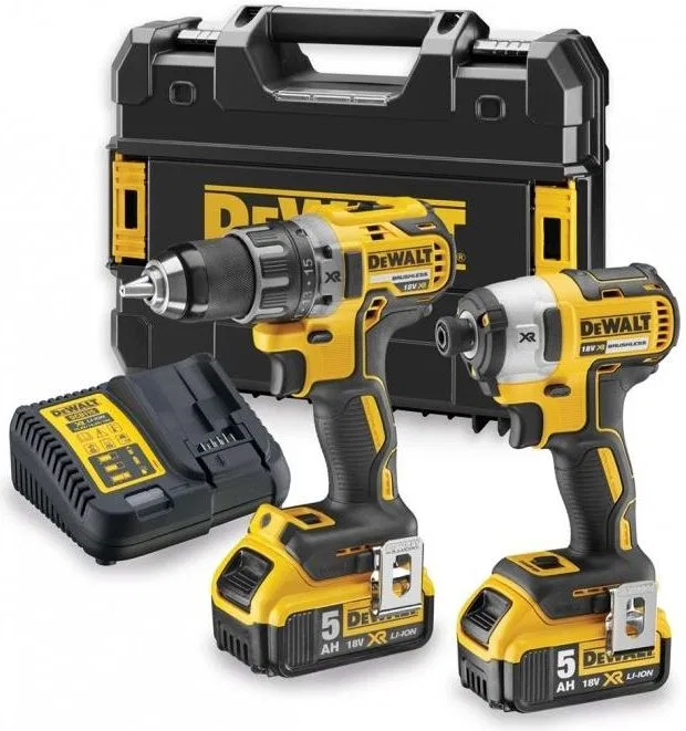 Zestaw elektronarzędzi Dewalt 6-elementowy (DCK268P2T)
