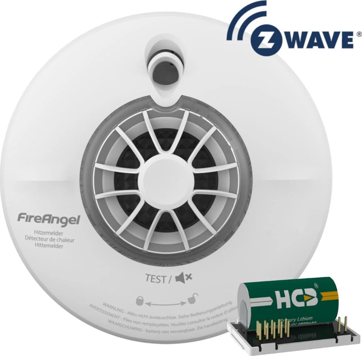 Fireangel Czujnik ciepła Z-Wave FireAngel HT-630+ZW