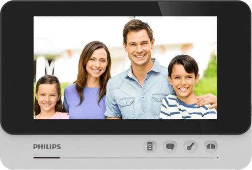 Philips Monitor Philips WelcomeEye AddComfort do rozbudowy zestawów z serii WelcomeEye Comfort, 7 ekran, sterowanie bramą, inter