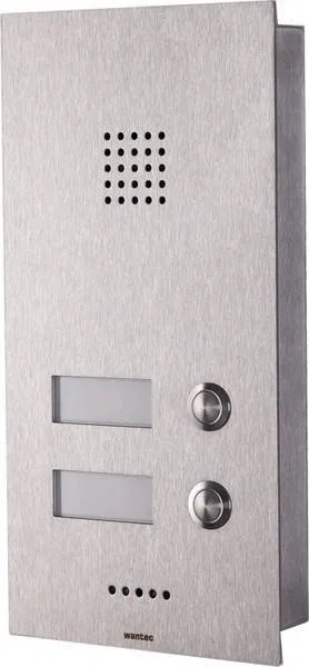 Wantec Wantec Monolith C GSM 2T Mobilfunk-Türsprechst. mit 2 Tasten