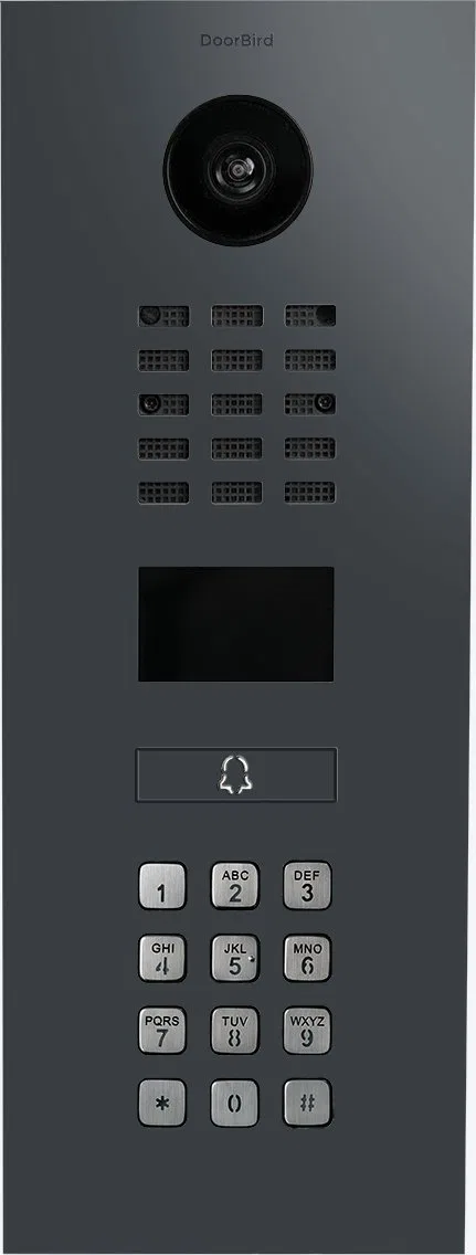 DoorBird DoorBird D2101KV IP Telefon V4A Edelstahl RAL 7016