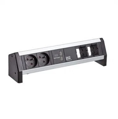 BACHMANN DESK 2xstyk ochronny Ładowarka USB, 15W 2xTyp A