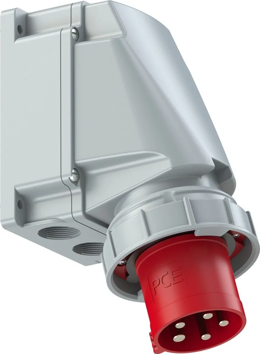 PCE Wtyczka odbiornikowa (stała) 63A 3P+Z+N 400V IP67