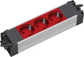 Bachmann BACHMANN STEP ALU 3xCEE7/3 rood GST18