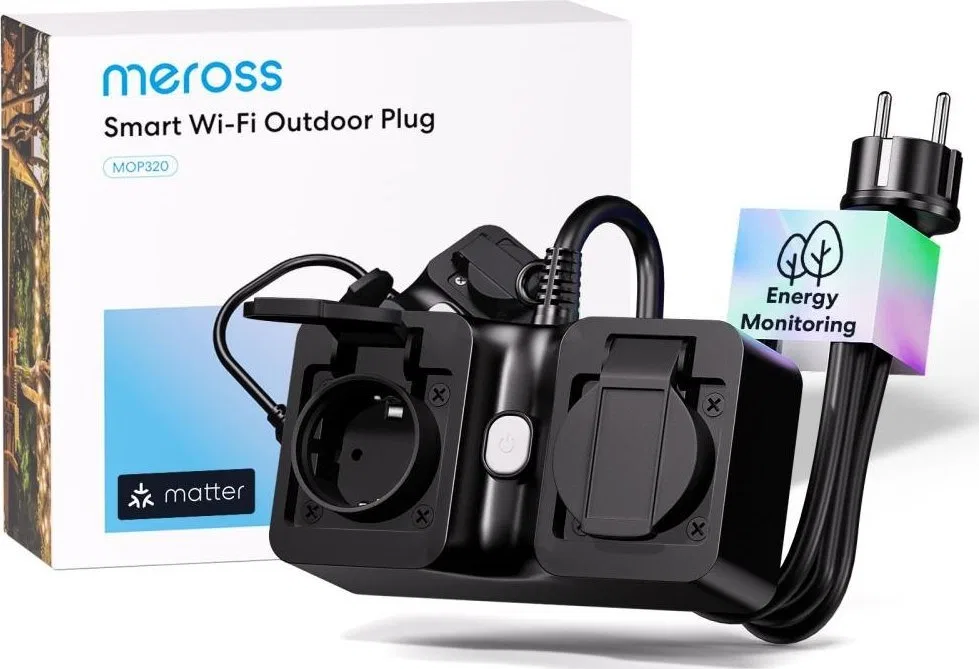 SMART HOME WI-FI PLUG/INDOOR/OUTD MOP320MA-EU MEROSS
