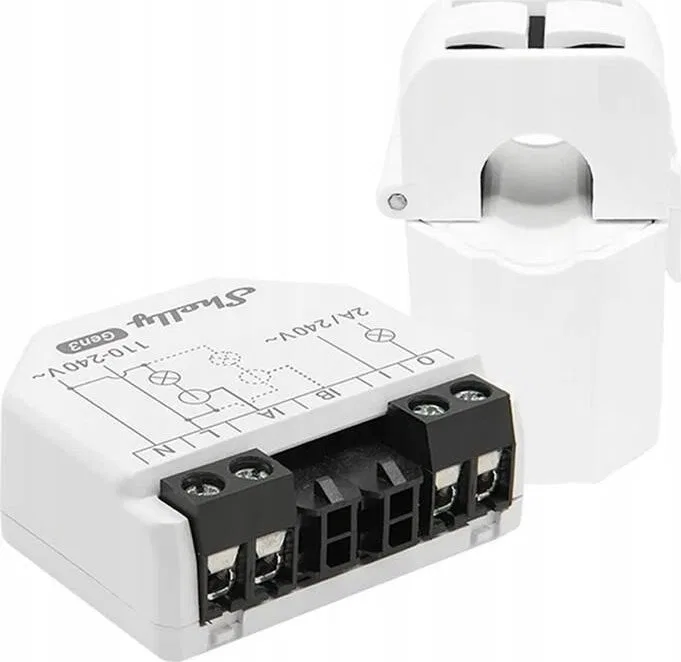 Shelly Shelly Relais "EM Gen3" WLAN Stromzähler Messfunktion inkl. 1x 50A Klemme
