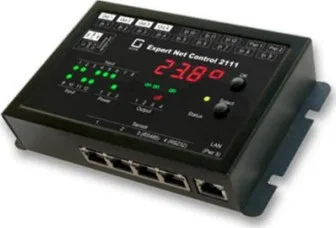 Gude GUDE 2111-1 Expert Netcontrol 4 wyjścia przekaźnikowe, 12 pasywnych wejść sygnałowych TCP/IP