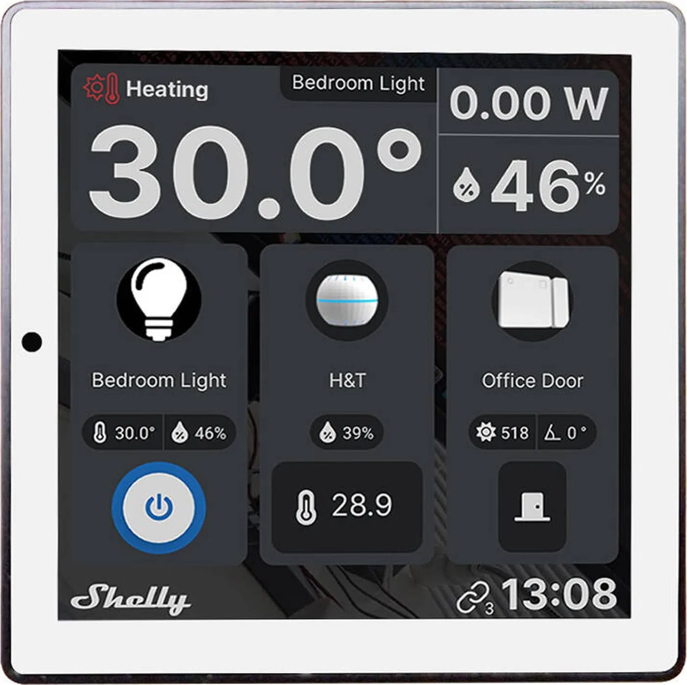 Shelly Shelly Accessories "Wall Display" Android WLAN Unterputz weiß
