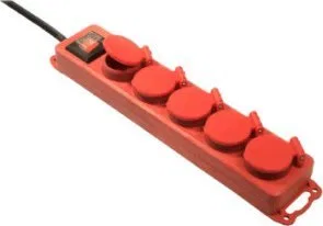 Bachmann BACHMANN Gniazdo 5x CEE7/3