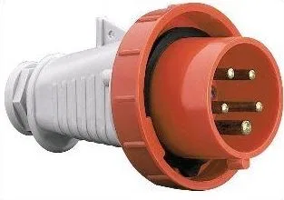 Polam Nakło Wtyczka przenośna izolowana 63A 3P+Z+N IP67 380V 3666-337