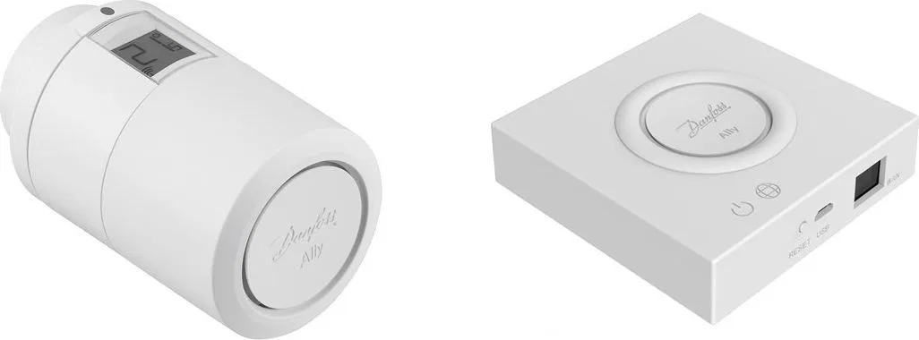 Danfoss Ally Starter Kit Bramka & Elektroniczny termostat grzejnikowy