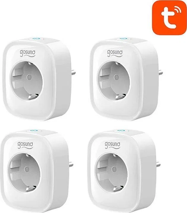 Gosund Inteligentne gniazdko WiFi SP1, 4 szt. Tuya
