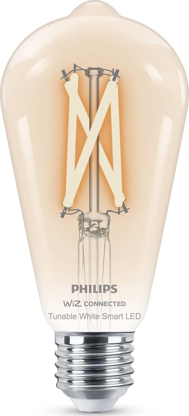 Philips Philips Smart filament przezroczysta E27 ST64 7 W (60 W), WW-CW