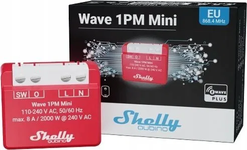 Shelly Shelly Relais "Wave 1PM Mini" Z-Wave