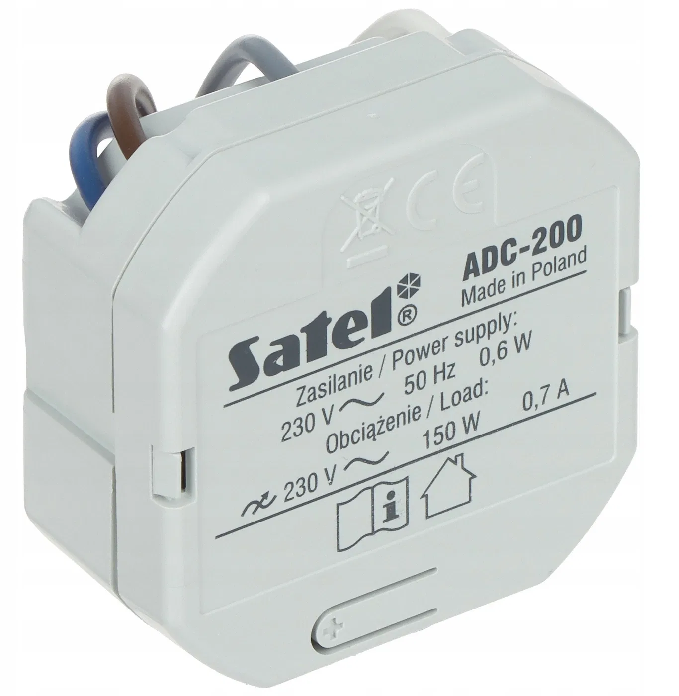 INTELIGENTNY ŚCIEMNIACZ OŚWIETLENIA ADC-200 BE WAVE 230&nbspV AC SATEL