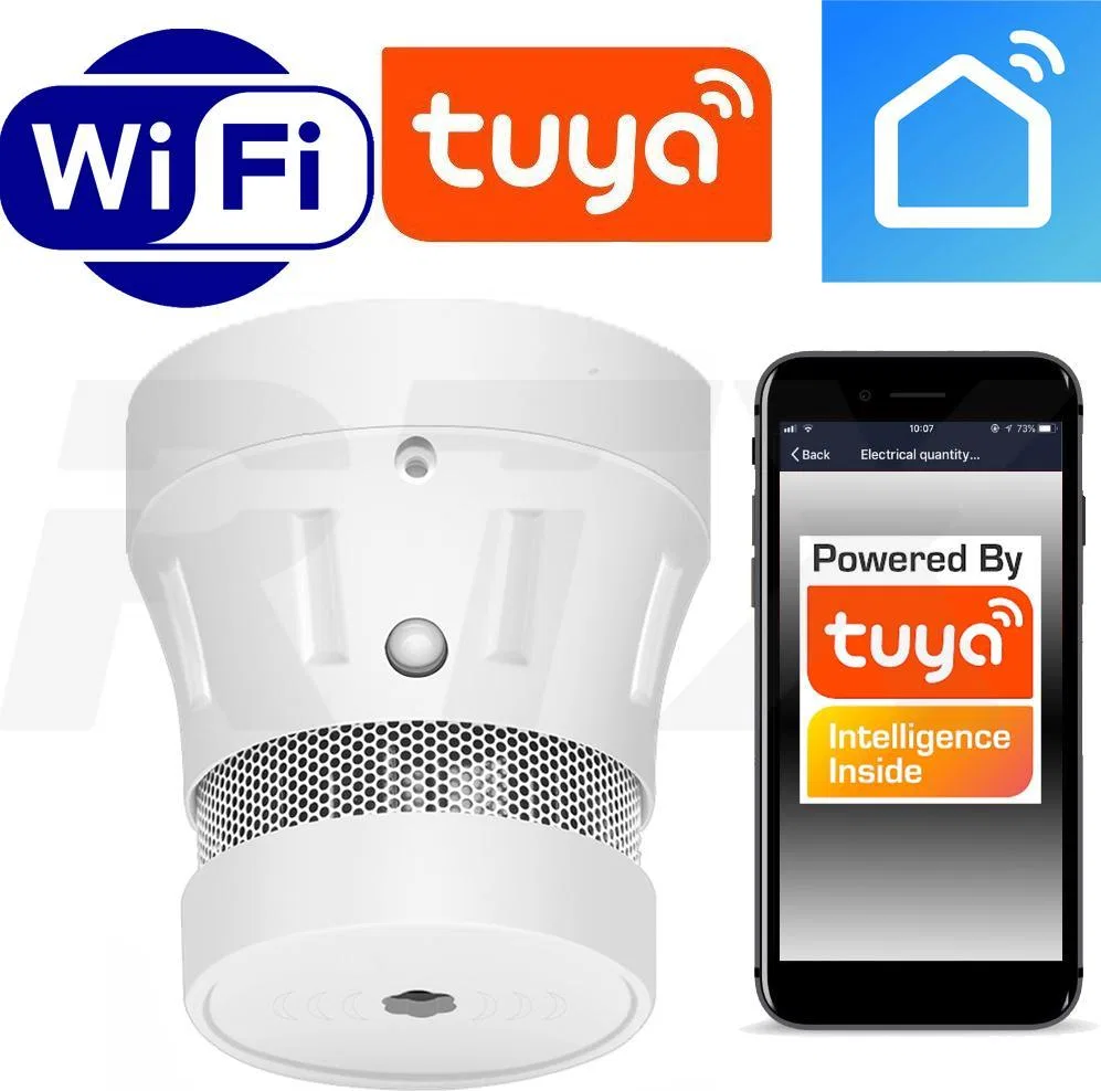 RTX Czujnik Detektor SEnsor Dymu WiFi Tuya Smart