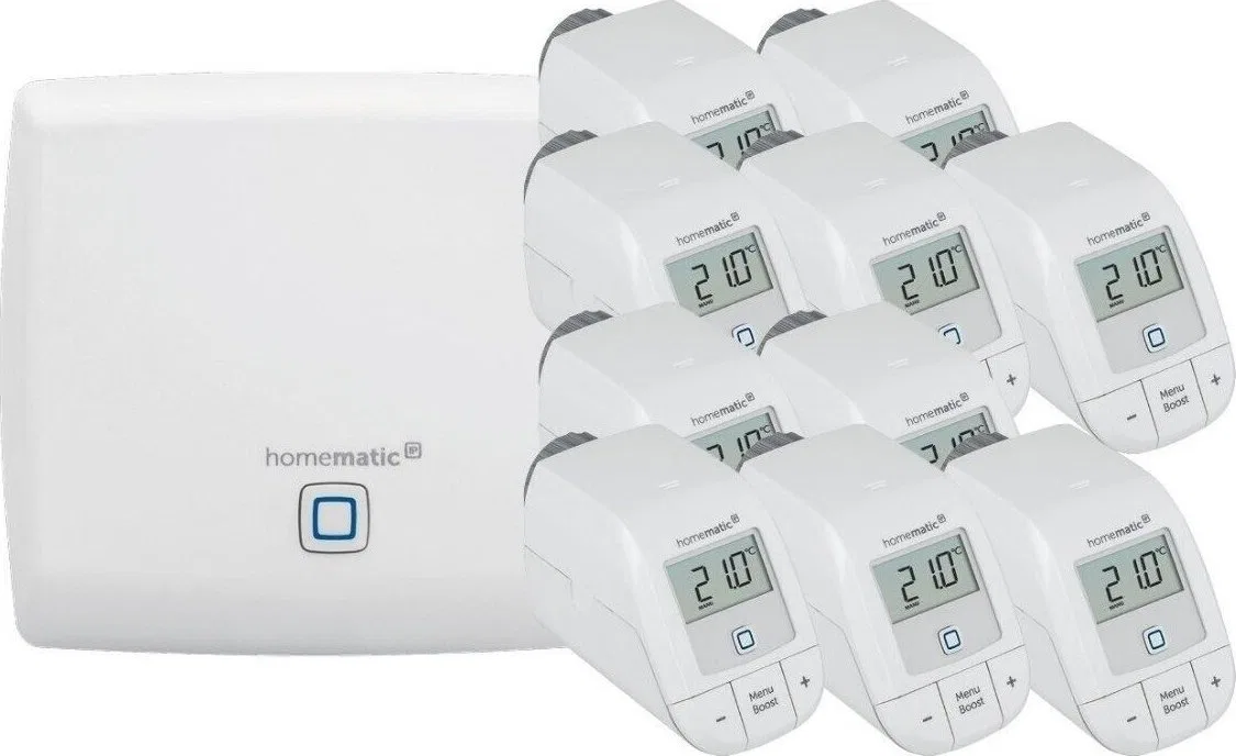 HomeMatic Bundle Homematic IP Access Point + 10x HKT basic