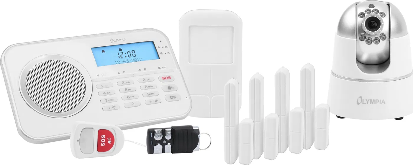 Olympia Olympia Protect 9881 GSM Alarmsystem, Weiss