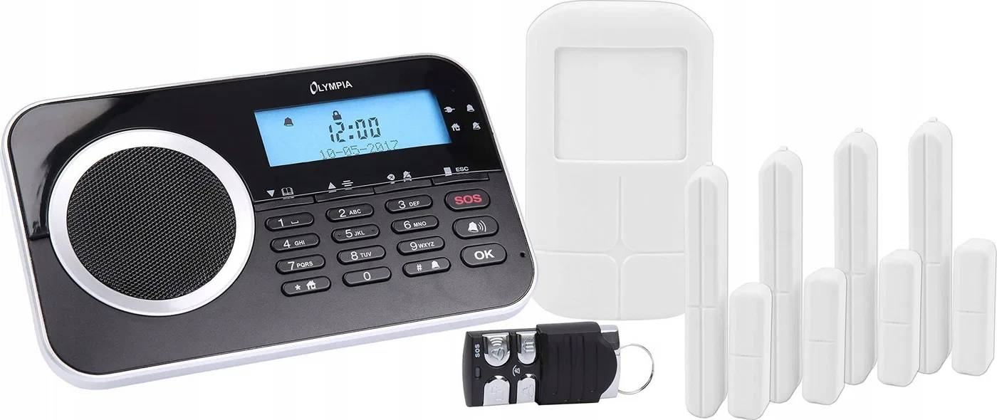 Olympia Olympia Protect 9761 GSM Alarmsystem, Schwarz