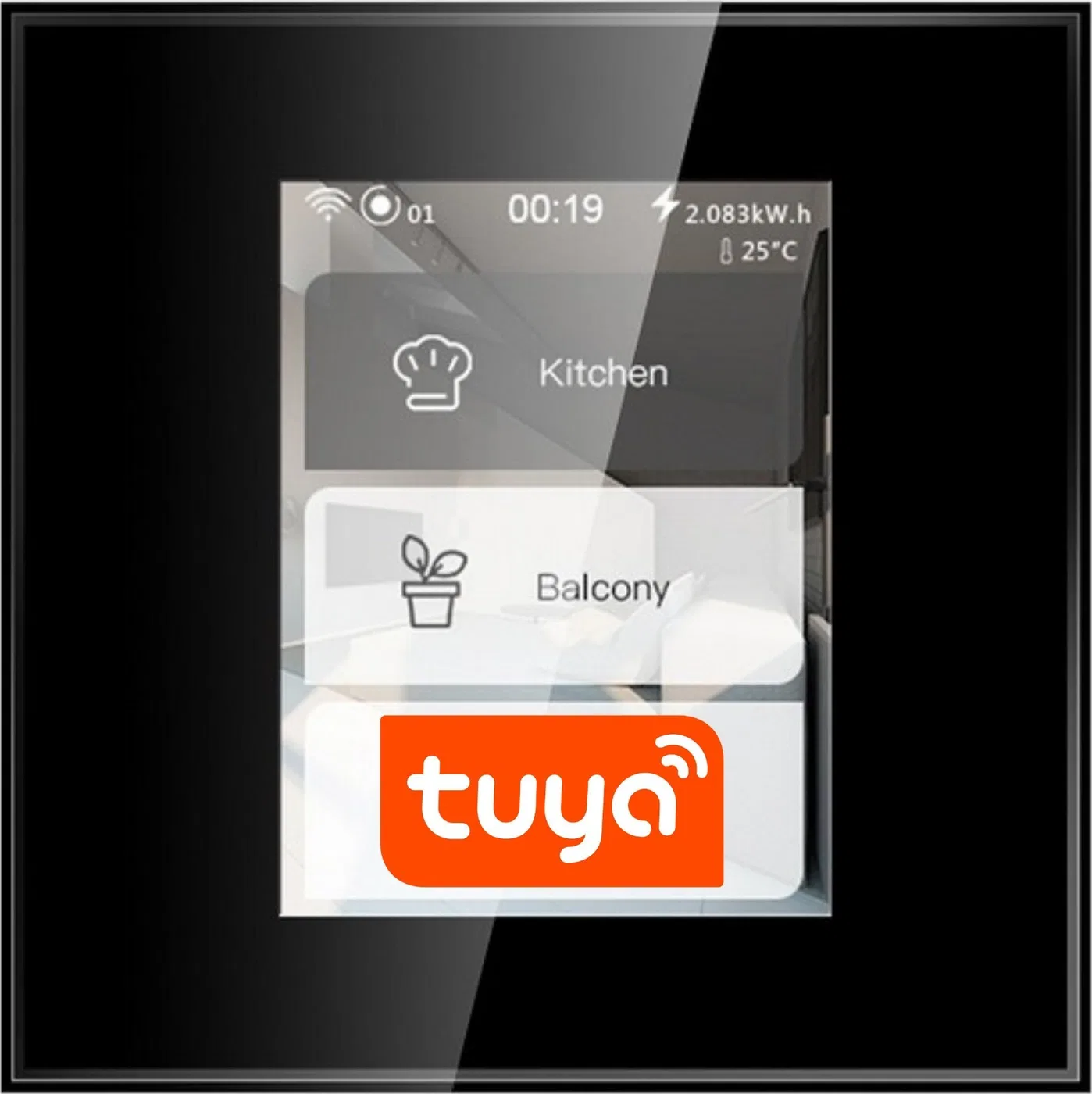 Tuya TUYA  išmanioji valdymo panelė, 3 kanalų, Wi-Fi