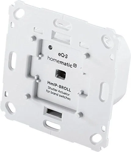 HomeMatic IP Homematic IP roller shutter actuator for brand switches