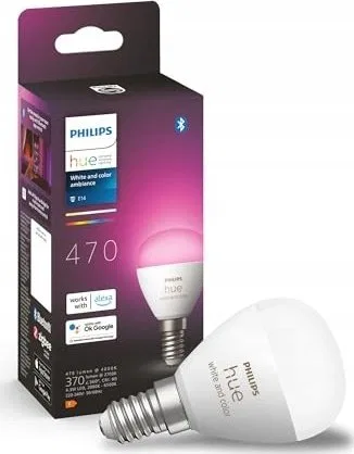 Philips Philips Hue LED Luster E14 BT 5,1W 470lm White Color Ambiance