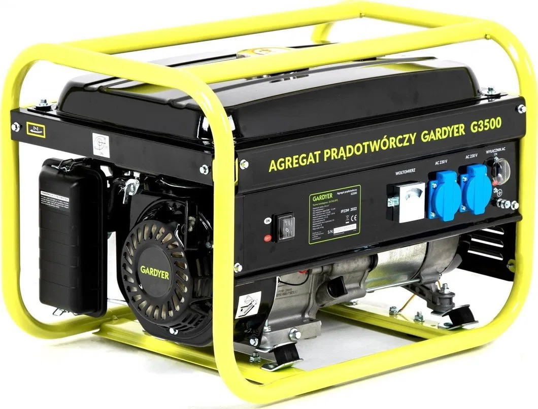 Agregat Gardyer AGREGAT PRĄDOTWÓRCZY GENERATOR PRĄDU JEDNOFAZOWY GARDYER G3500 3.1 kW - OFICJALNY DYSTRYBUTOR - AUTORYZOWANY DEA