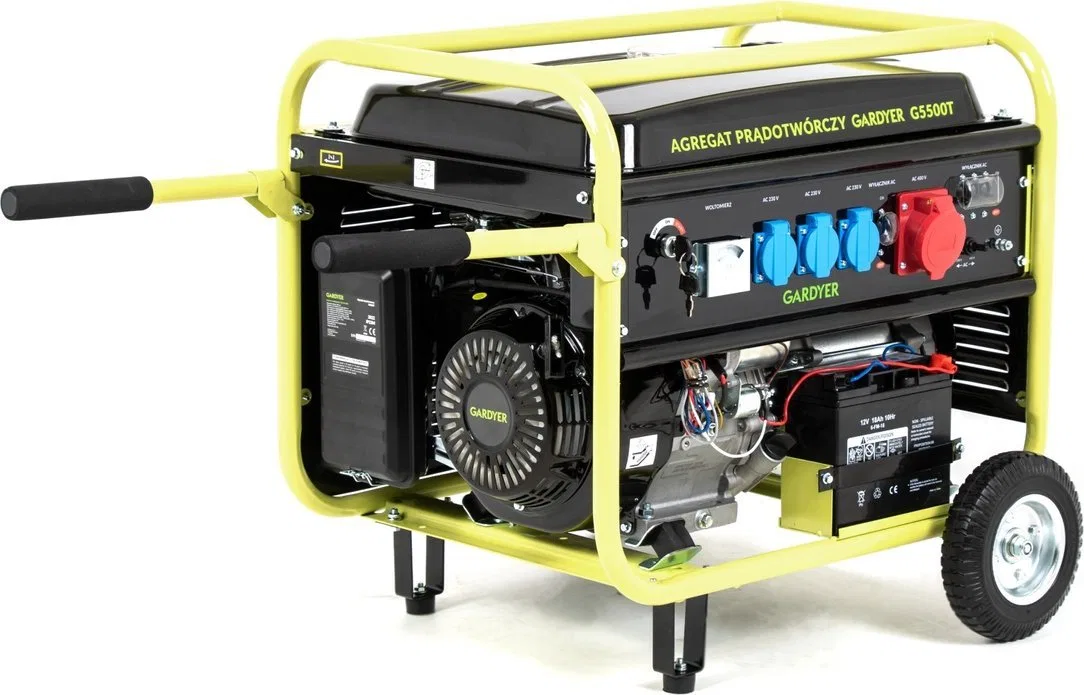 Agregat Gardyer AGREGAT PRĄDOTWÓRCZY GENERATOR PRĄDU TRÓJFAZOWY GARDYER G5500T 5.5 KW ESTART - OFICJALNY DYSTRYBUTOR - AUTORYZOW