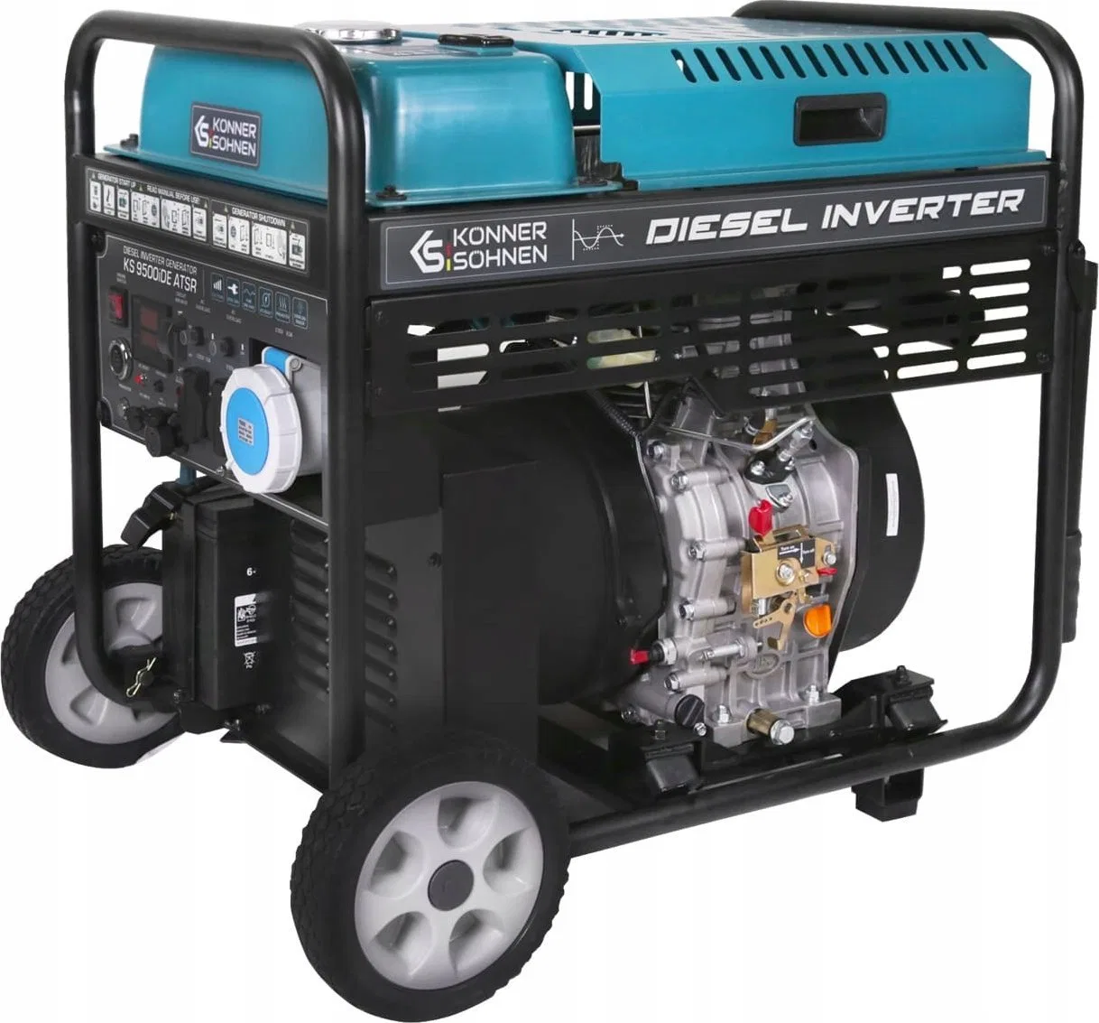 KS DIESEL INVERTER GENERATOR KS 9500iDE ATSR 10kW 230V