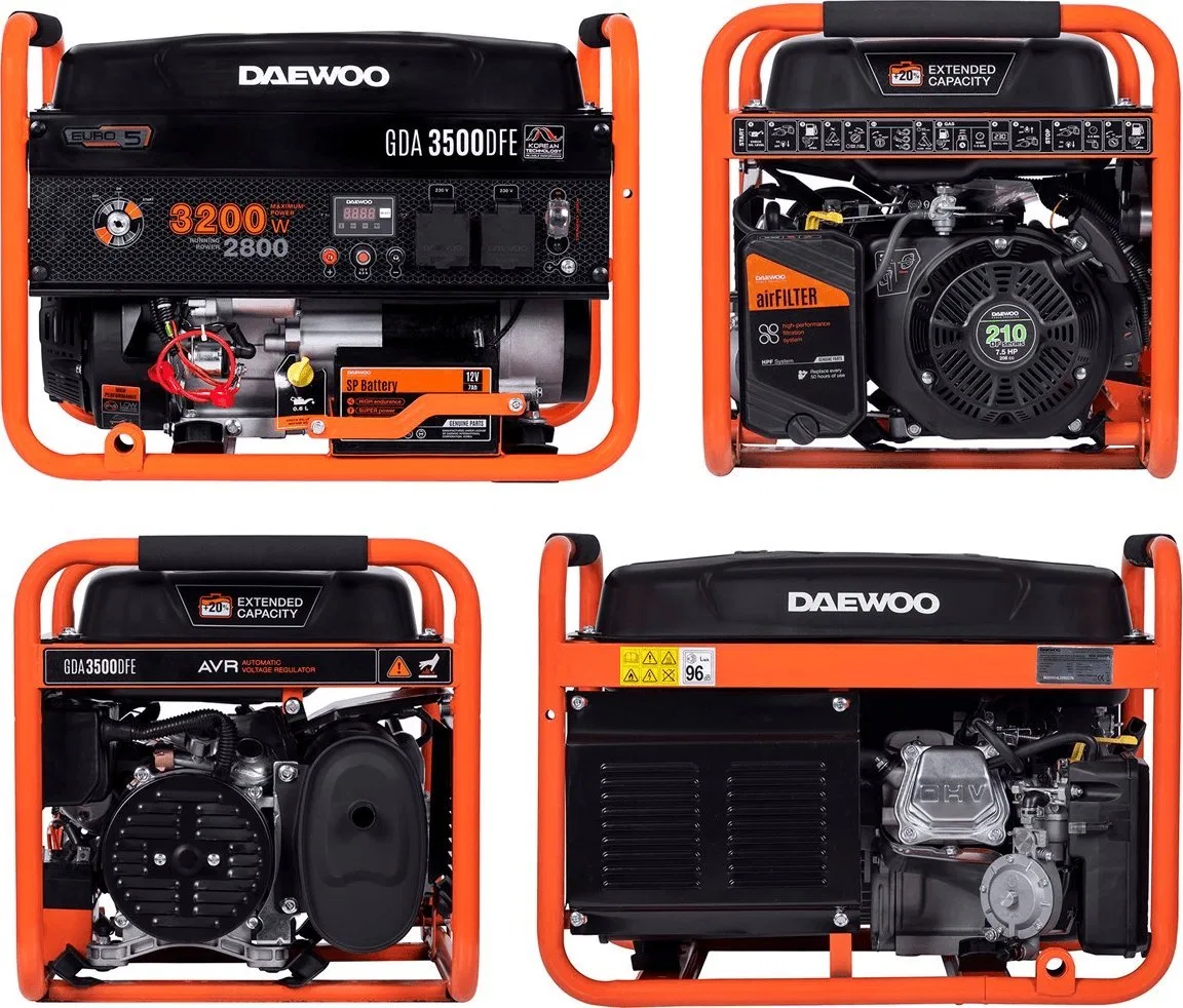 Agregat Daewoo GDA3500DFE 3200 W 1-fazowy
