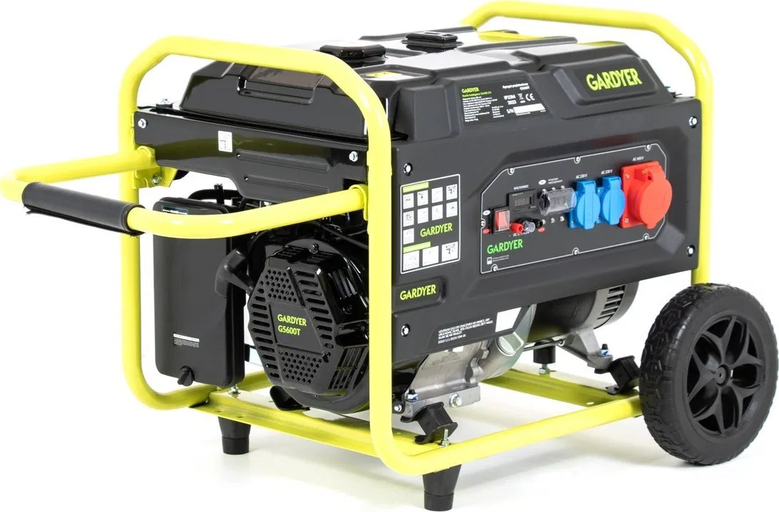 Agregat Gardyer AGREGAT PRĄDOTWÓRCZY GENERATOR PRĄDU TRÓJFAZOWY GARDYER G5600T 5 KW- OFICJALNY DYSTRYBUTOR - AUTORYZOWANY DEALER