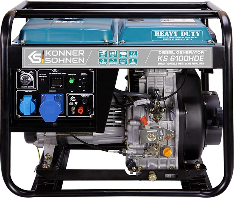 Agregat Könner & Söhnen KS 6100HDE 5500 W 1-fazowy