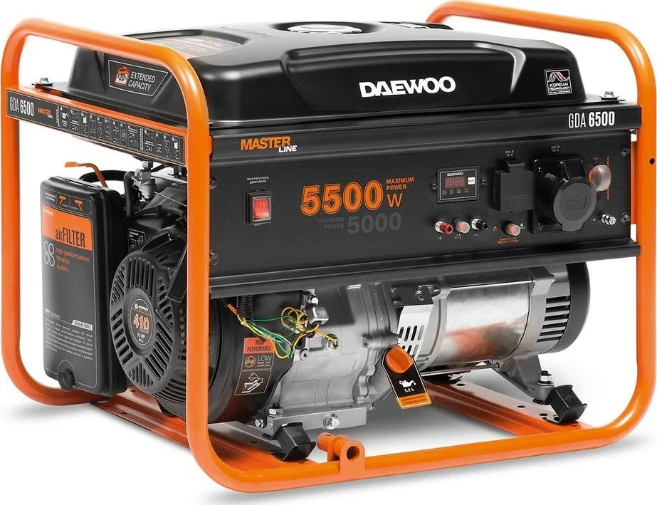 Agregat Daewoo GDA 6500E 5500 W 1-fazowy