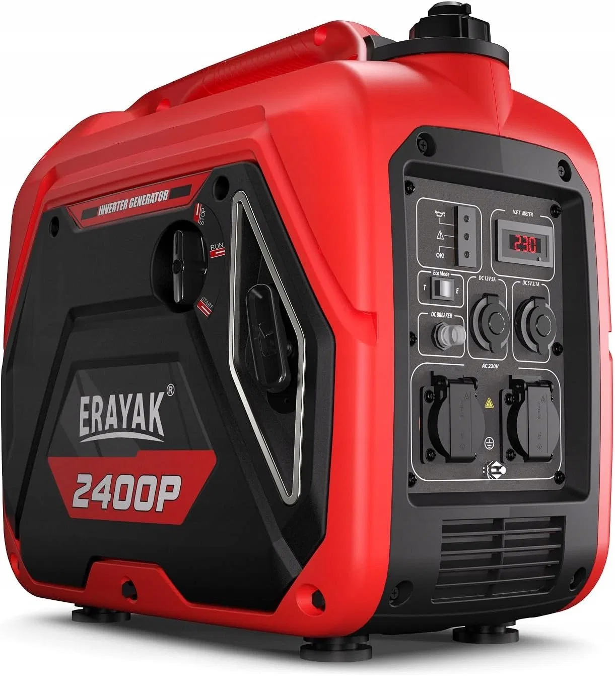 ERAYAK agregat prądotwórczy 2400 W benzynowy generator prądu 2400P nowy