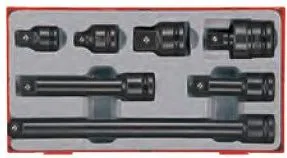 Teng Tools Zestaw narzędzi nasadowych maszynowych 1/2" 13 elementów (160680104)