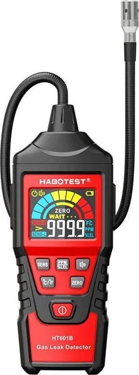 Habotest Detektor wycieku gazów z alarmem HT601B