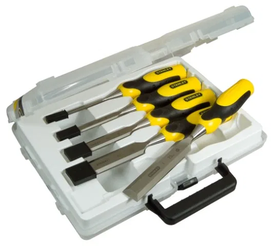 Stanley Dłuta płaskie DynaGrip zestaw walizka 6x12x18x25x32mm 5szt. (16-885)